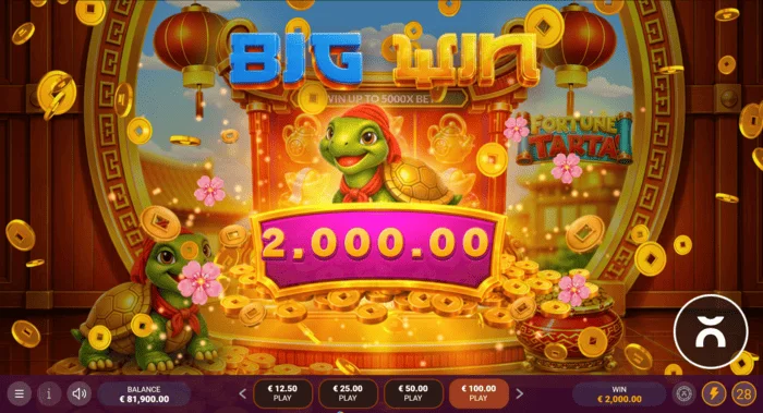 Fortune Tarta – veľká výhra v základnej hre