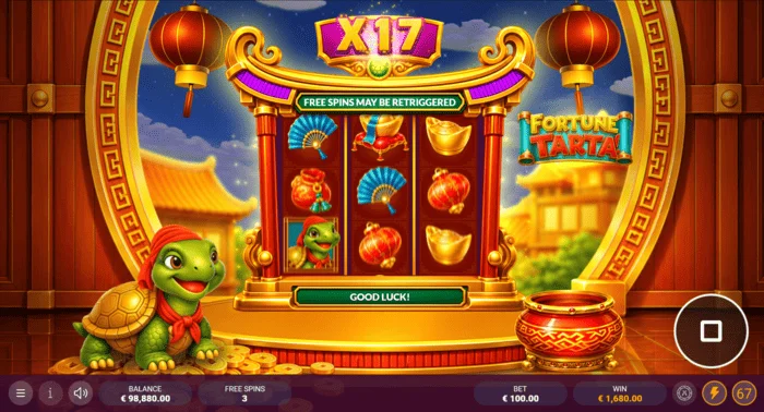 Fortune Tarta – režim Free Spins s násobiteľom